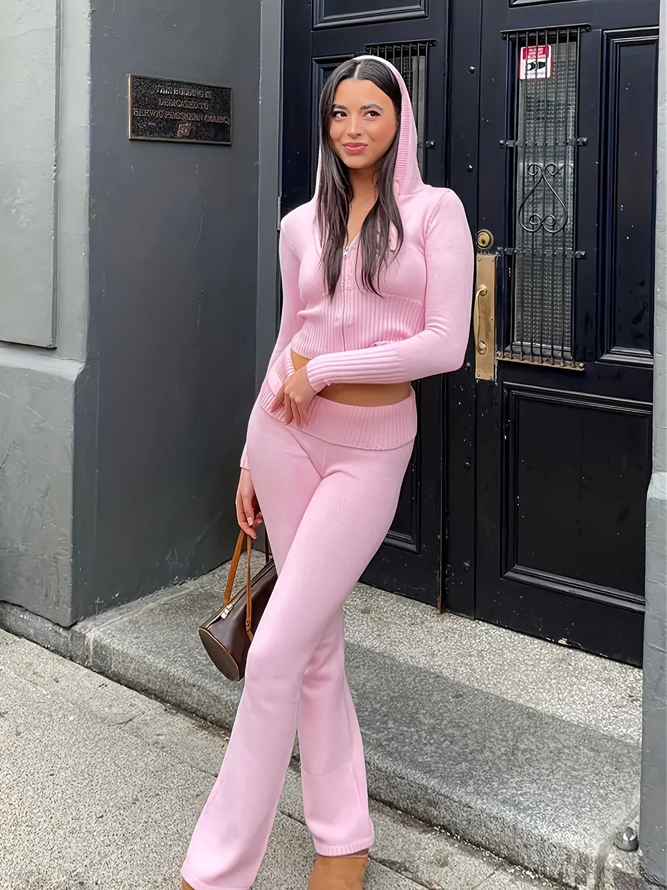 MIRA | Ensemble doux en tricot à deux pièces pour un confort optimal - Luviera Fashion