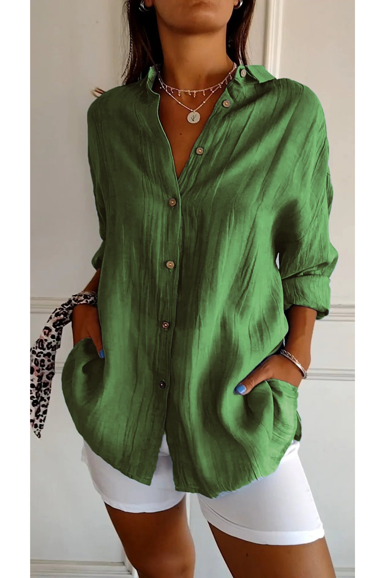 MAYA | Chemise fluide et moderne - Luviera Fashion