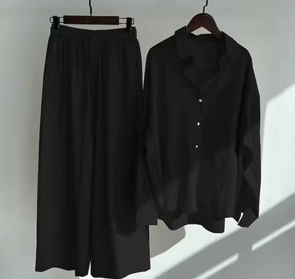 Ensemble d'été léger en lin à deux pièces – Geneve