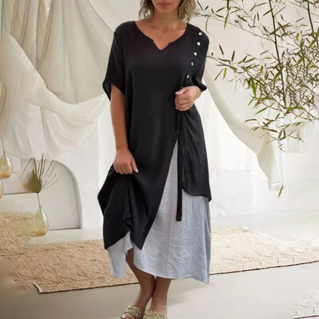 CLAIRE | Robe légère raffinée - Luviera Fashion
