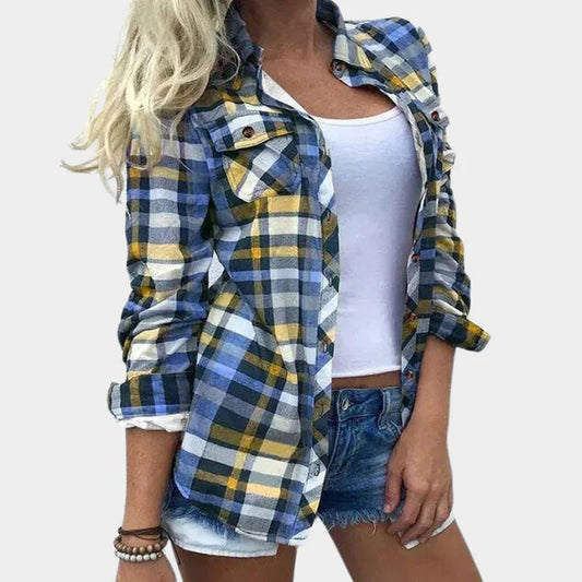 MAÉLIE | Chemise colorée pour femmes - Luviera Fashion