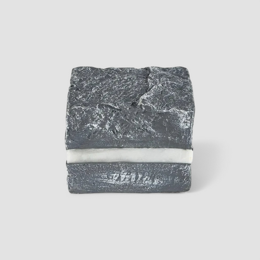 Lampes de Jardin Solaires Étanches - Lampes LED Carrées en Pierre au Design Moderne