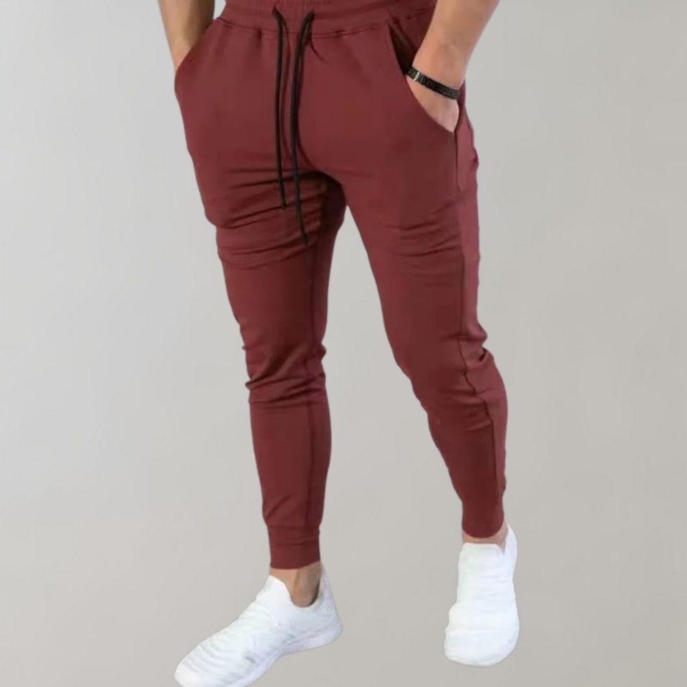MATHIS | Pantalon de jogging ajusté, parfait pour un look tendance - Luviera Fashion