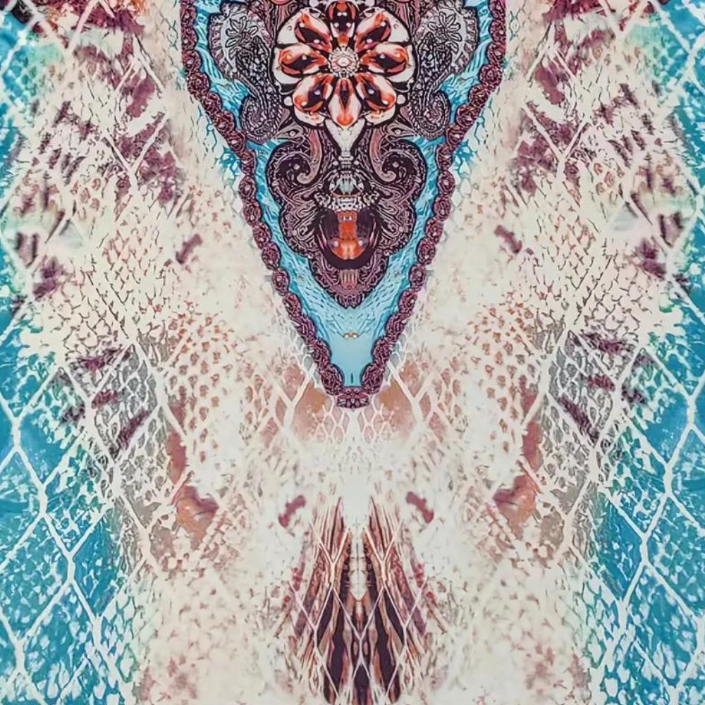 NINA | Robe d'été fluide à col en V et bretelles fines - Luviera Fashion