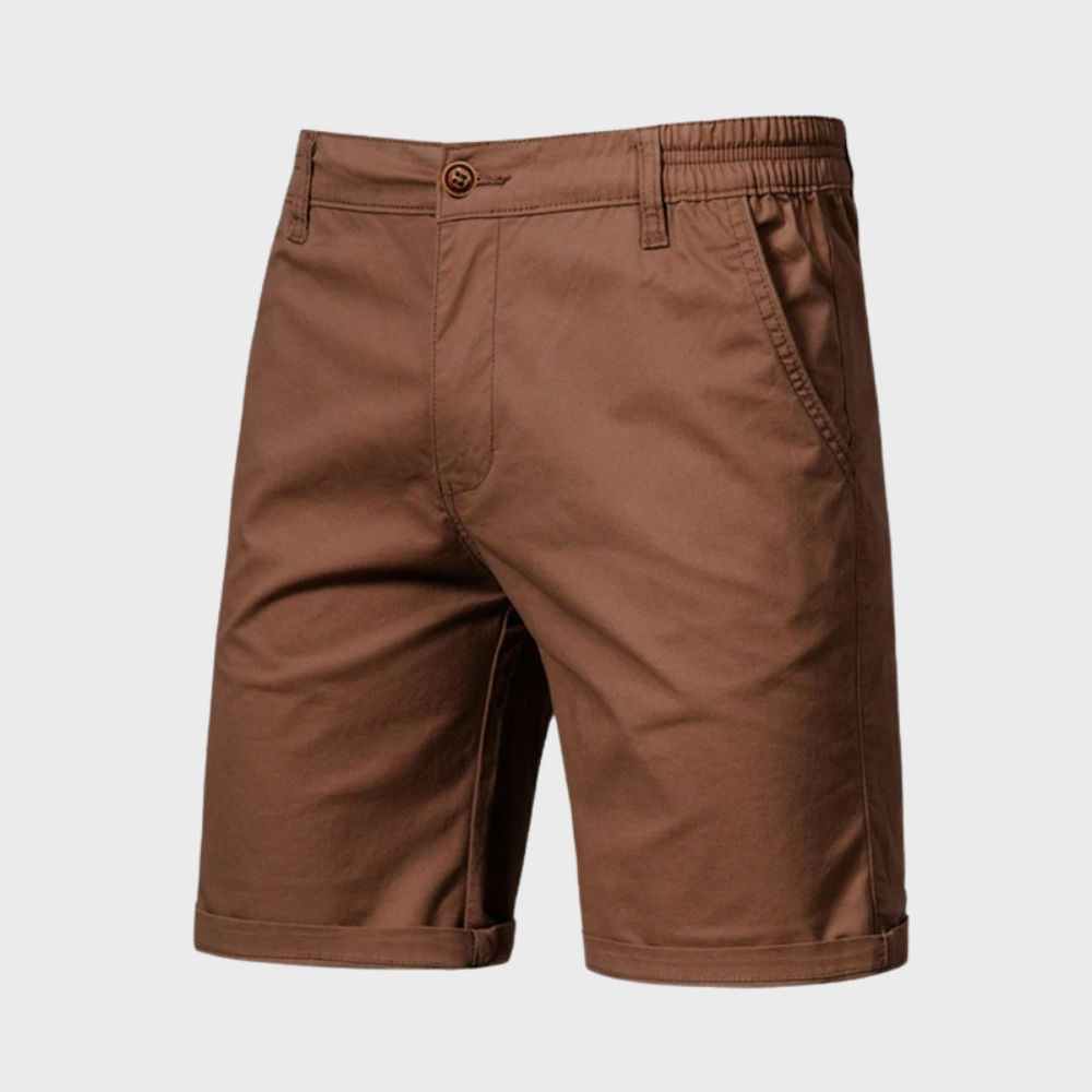 Shorts en coton décontractés pour hommes - Modèle Luca