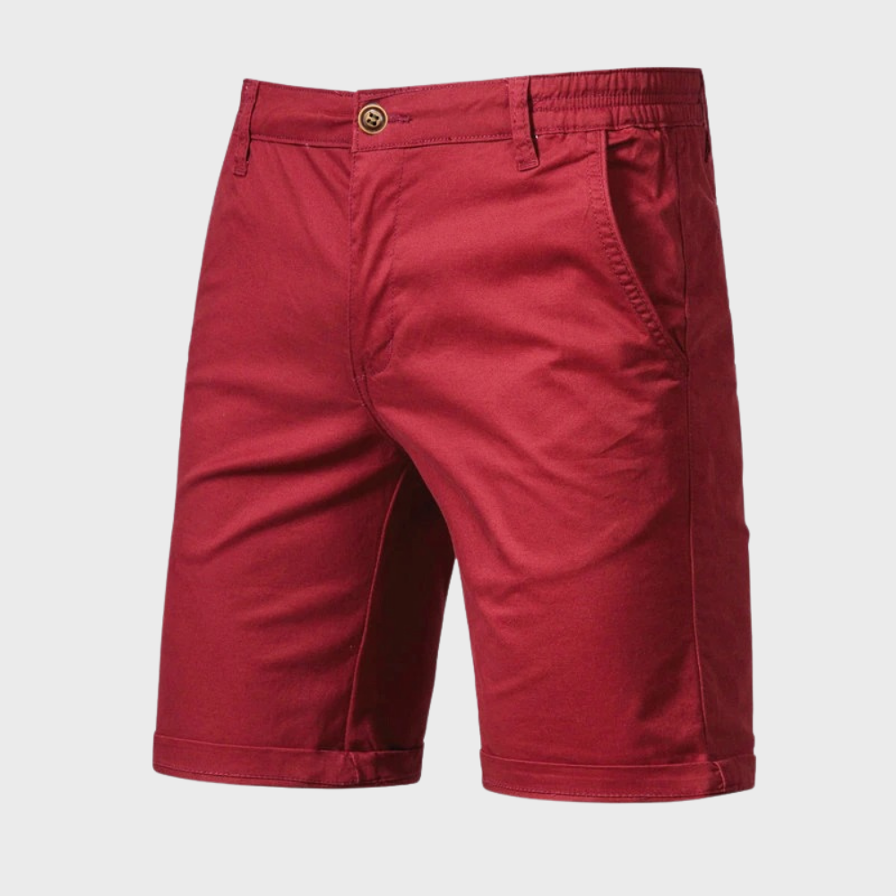Shorts en coton décontractés pour hommes - Modèle Luca