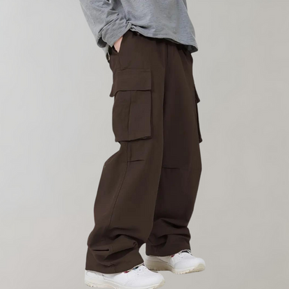 LÉONELIS | Pantalon cargo large et tendance - Luviera Fashion
