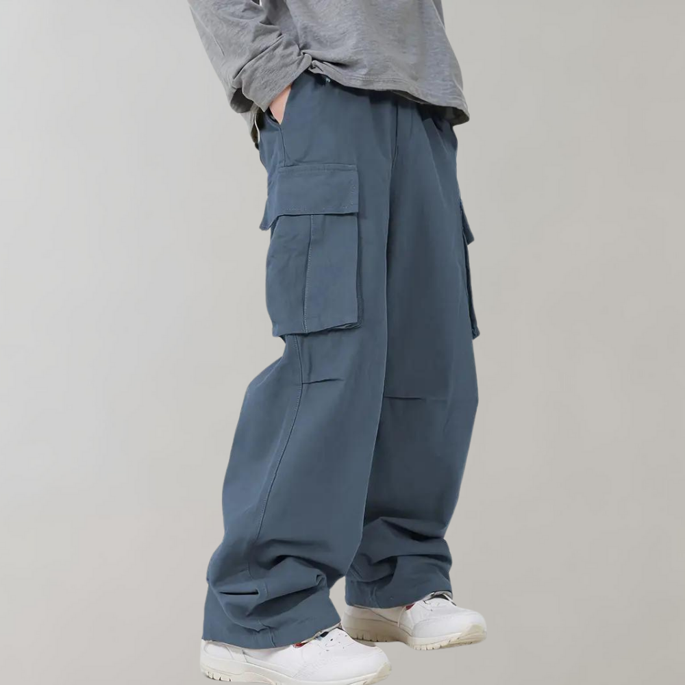 LÉONELIS | Pantalon cargo large et tendance - Luviera Fashion