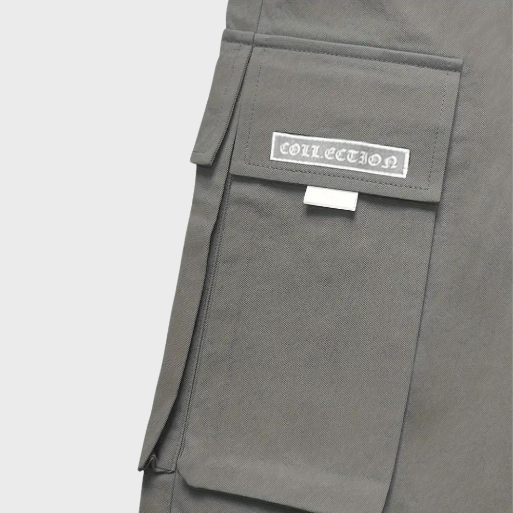ALAIN - Pantalon cargo décontracté tendance