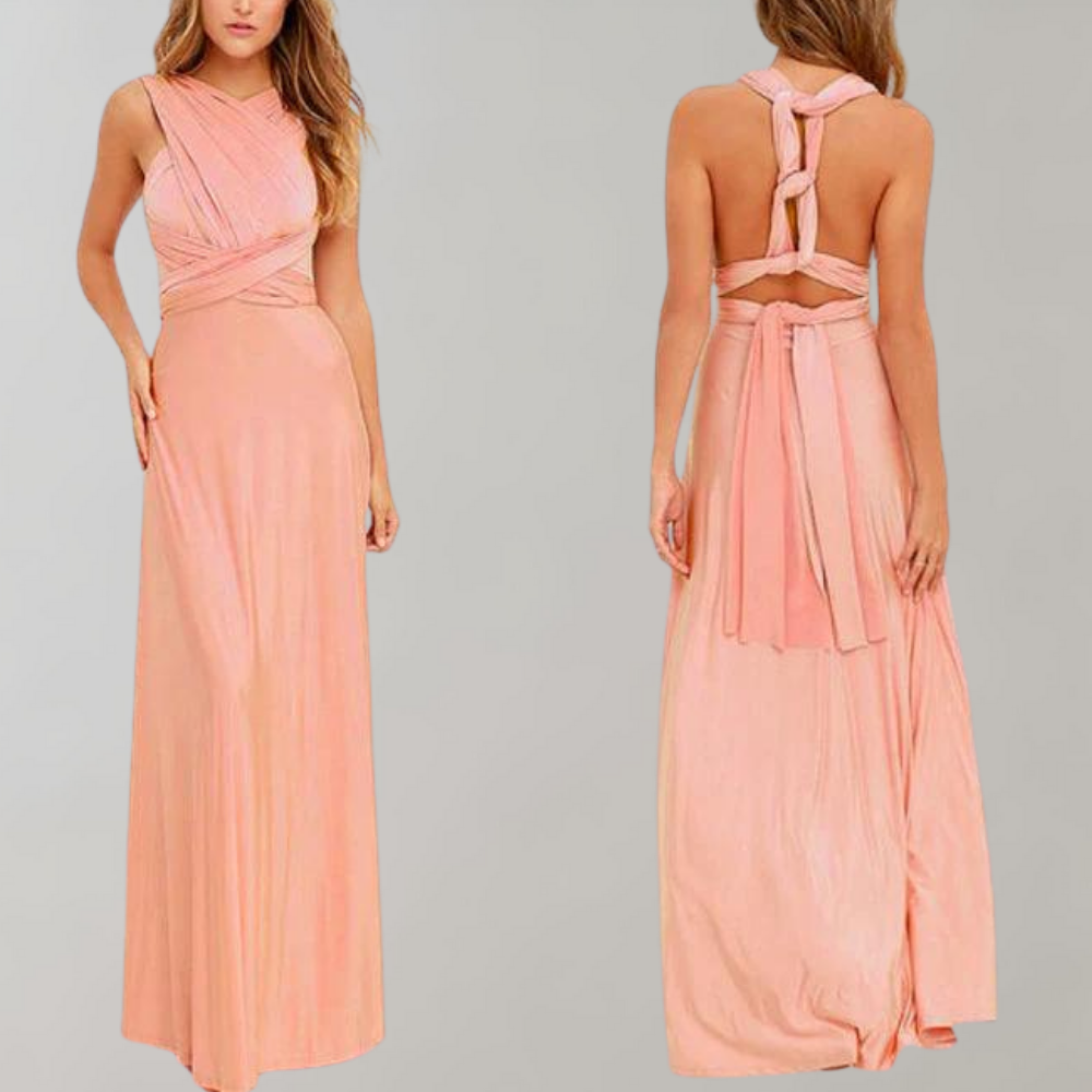 Thora - Robe multiway à enrouler pour le printemps et l'été