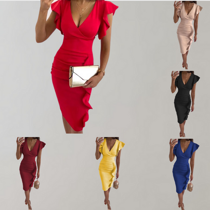 LENA | Robe estivale à imprimé floral pour femmes - Luviera Fashion