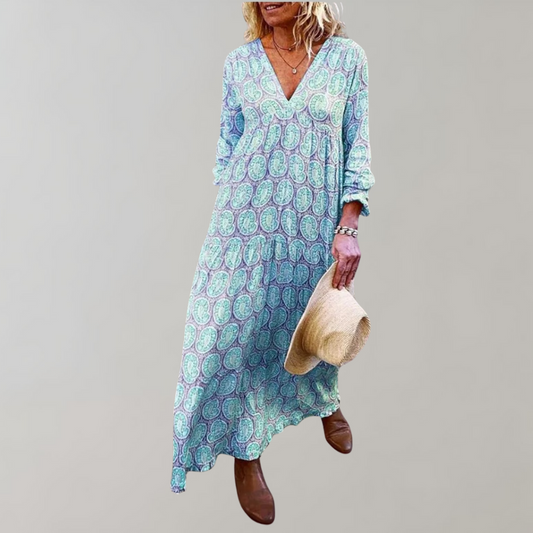 MILA | Robe fluide et élégante pour femmes - Luviera Fashion