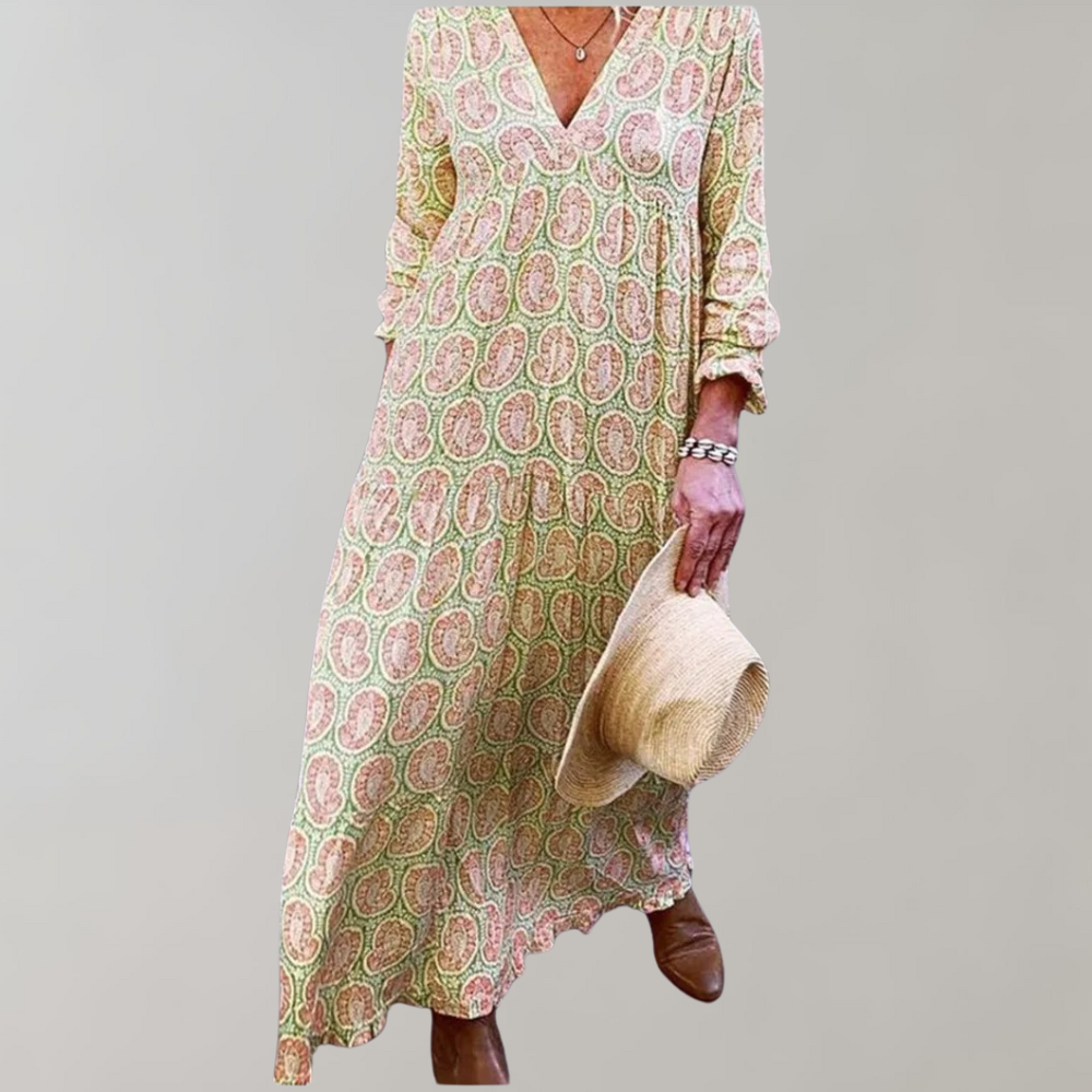 MILA | Robe fluide et élégante pour femmes - Luviera Fashion