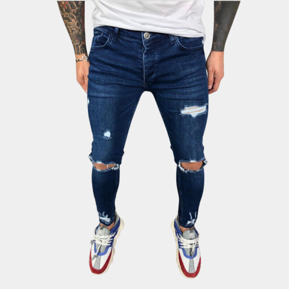 LIONEL |Jeans Slim Homme Tendance - Luviera Fashion