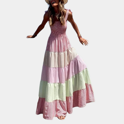 FAY | Robe féminine longue avec des teintes éclatantes - Luviera Fashion