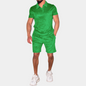 ENZO | Ensemble élégant en polo et short léger - Luviera Fashion