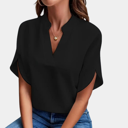 SOPHIE | Blouse minimaliste et raffinée pour femme - Luviera Fashion