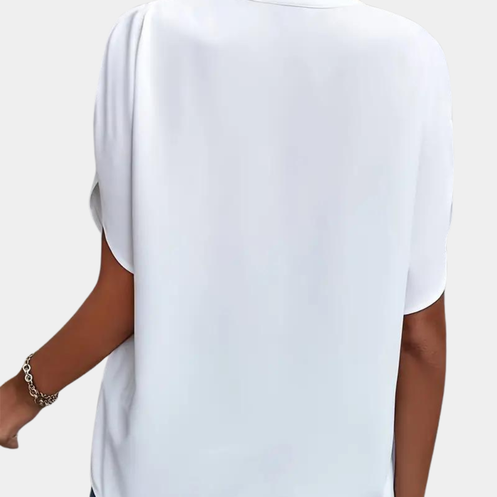 SOPHIE | Blouse minimaliste et raffinée pour femme - Luviera Fashion