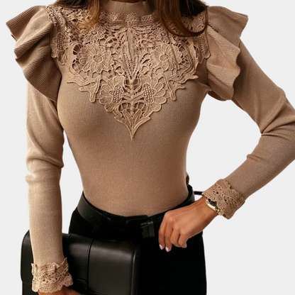 ELISE | Blouse chic et polyvalente pour toutes occasions - Luviera Fashion