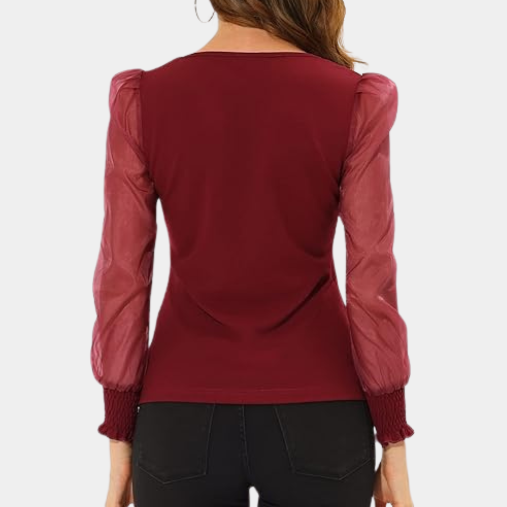 ISALINE | Blouse sophistiquée avec coupe fluide