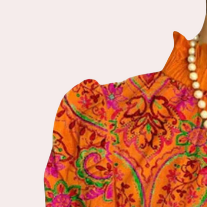 SERENA | Blouse raffinée avec une coupe fluide