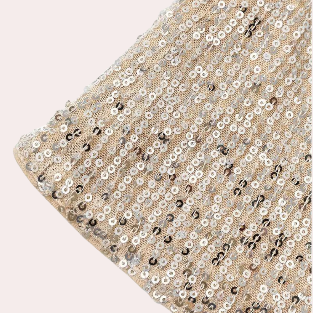 LIVIA | Top glamour avec détails brillants