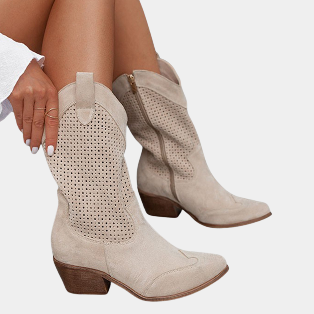 LUCY | Bottes de cow-boy respirantes pour femmes