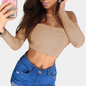 LIVIA | Top sophistiqué avec encolure off-shoulder - Luviera Fashion
