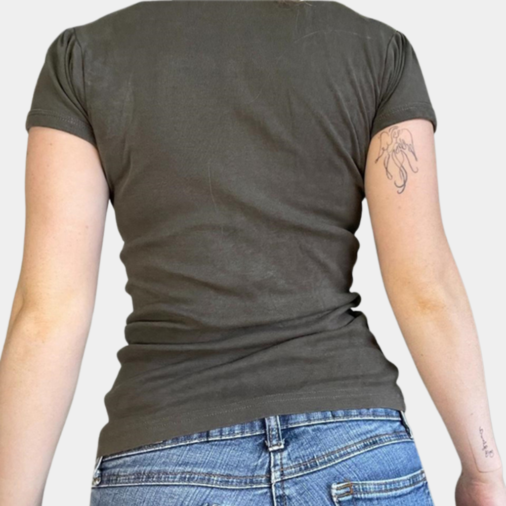 ELISA | T-shirt élégant à coupe ample et confortable - Luviera Fashion