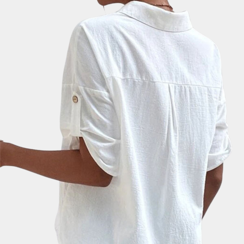 LOUISE | Blouse légère et fluide pour l'été - Luviera Fashion