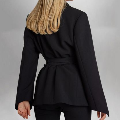 Thalassa - Élégant blazer d'été pour femmes avec ceinture