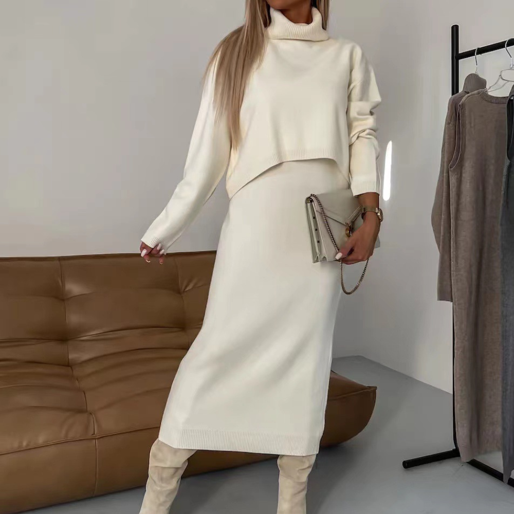 FAY | Ensemble de robes midi avec une coupe flatteuse et confortable - Luviera Fashion