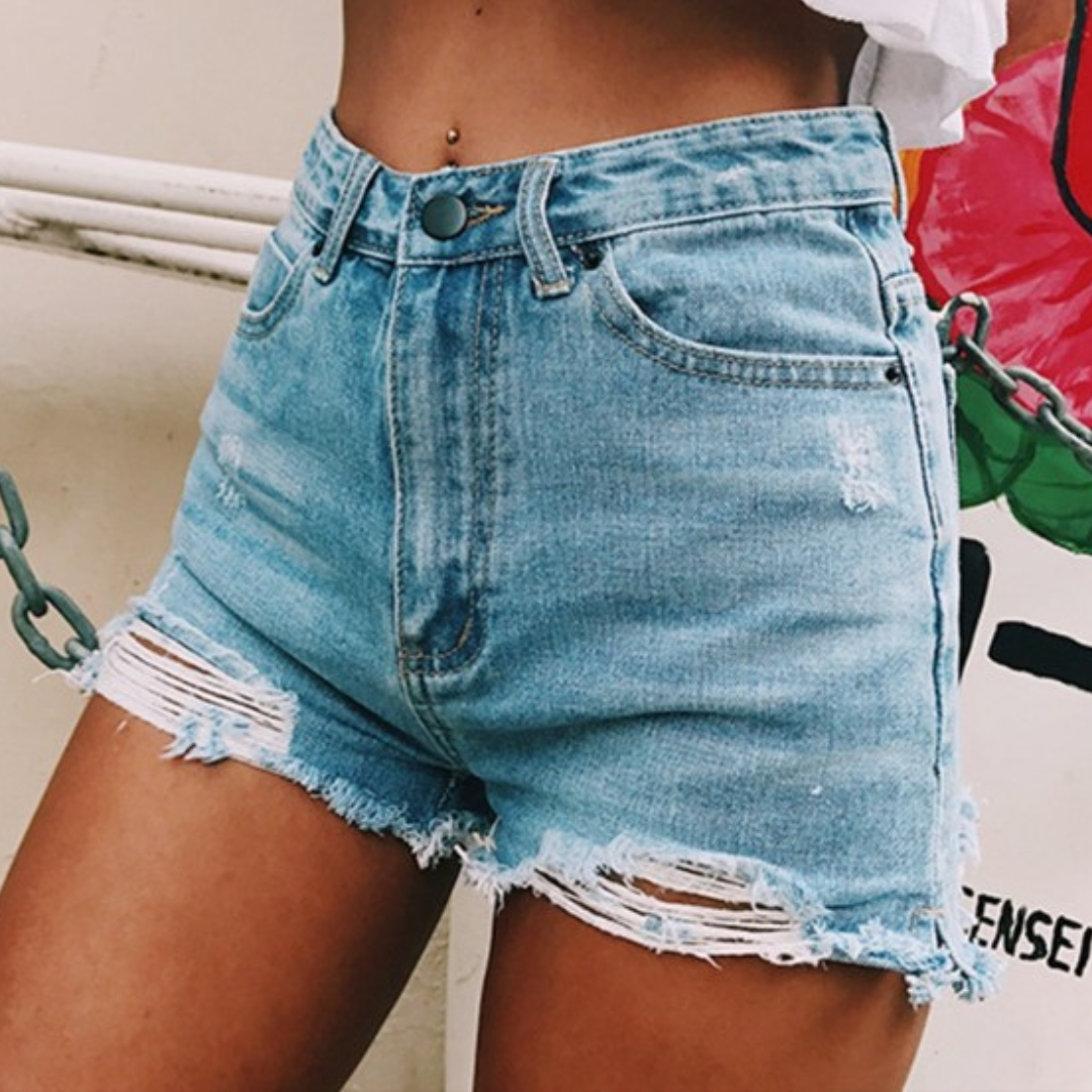 LÉA | Short en denim