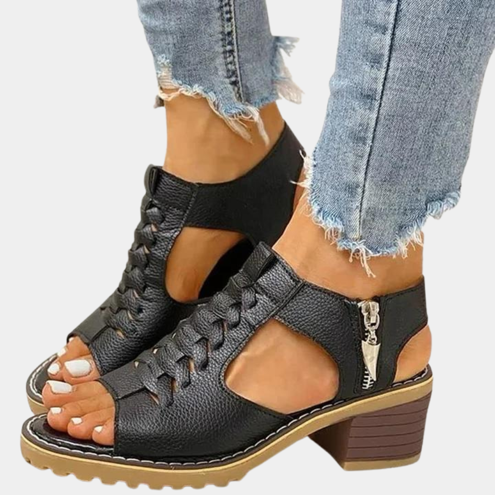 ANELO | Sandales tressées - Luviera Fashion