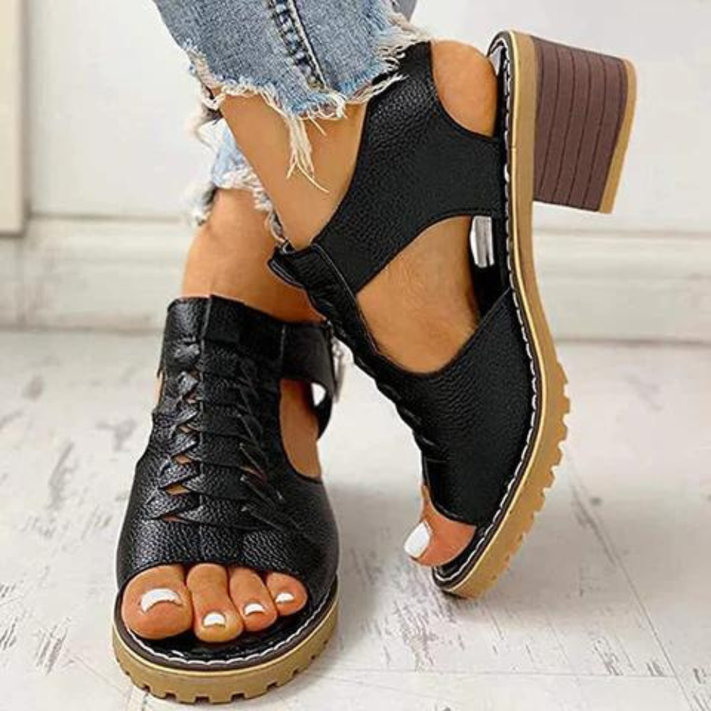 ANELO | Sandales tressées - Luviera Fashion