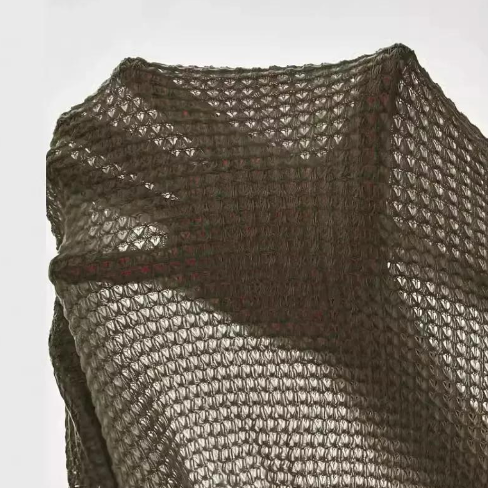 ISLA | Haut chic en tricot à col en V - Luviera Fashion