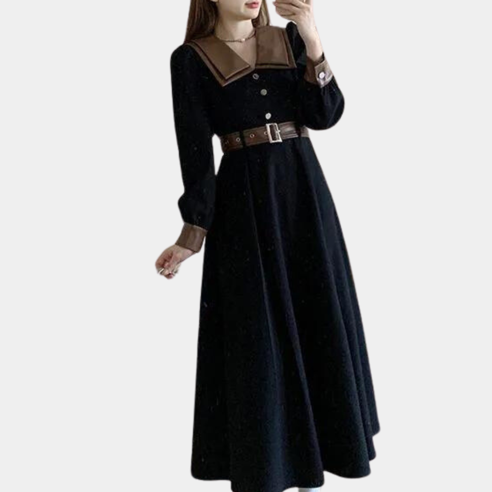 MAUD | Robe chic avec ceinture pour un look raffiné