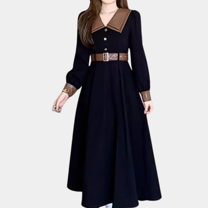 MAUD | Robe chic avec ceinture pour un look raffiné