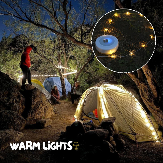 Lanternes de Camping Étanches Rechargeables - Lumières LED avec 20 Heures d'Autonomie