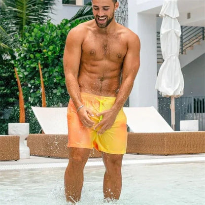 MATHIS | Short de bain innovant à effet caméléon - Luviera Fashion