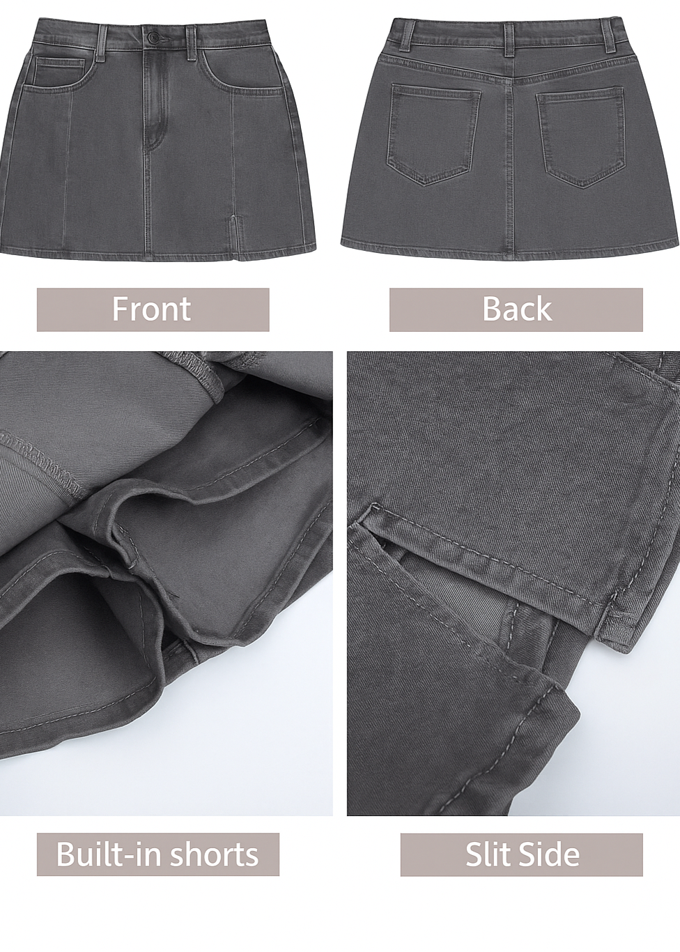 Jupe-Short Zoë Flexible