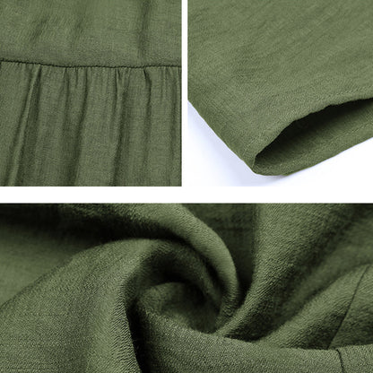 Robe d'été enjouée à silhouette décontractée – Elin