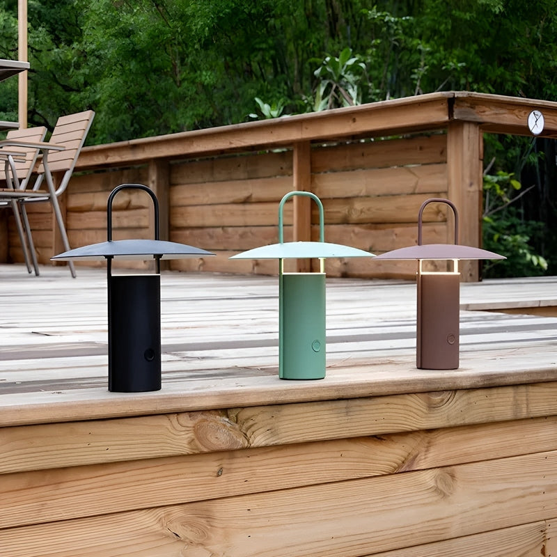 Lampe de Jardin Rechargeable Étanche - Lumières LED Sans Fil pour Extérieur