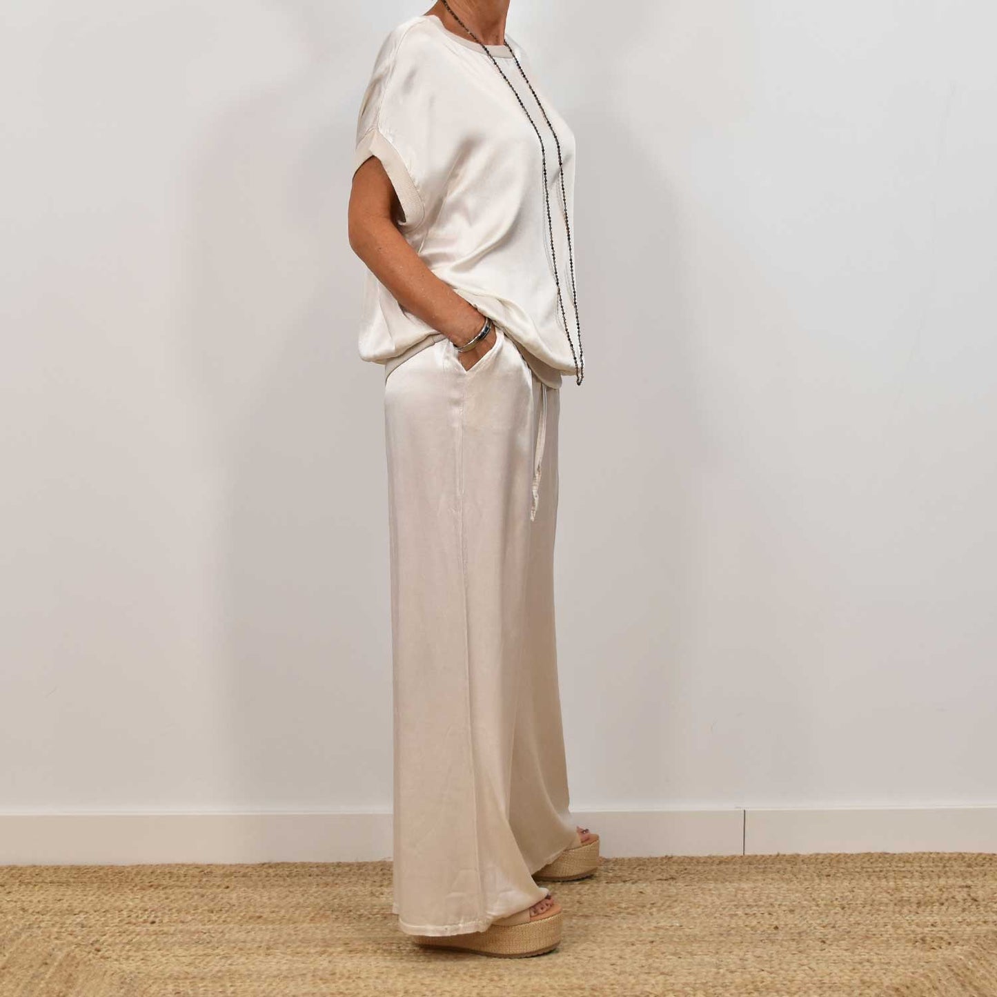 Gioia | Ensemble Satin Élégant pour Femmes