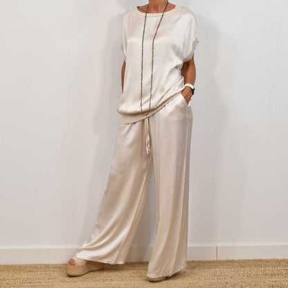 Gioia | Ensemble Satin Élégant pour Femmes