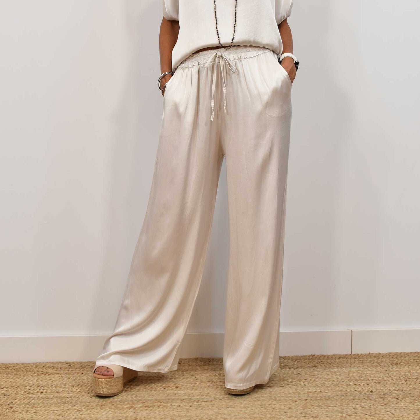 Gioia | Ensemble Satin Élégant pour Femmes