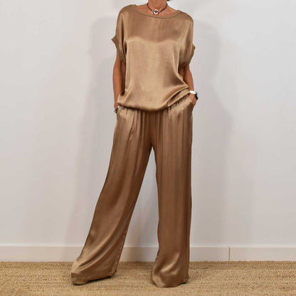 Gioia | Ensemble Satin Élégant pour Femmes