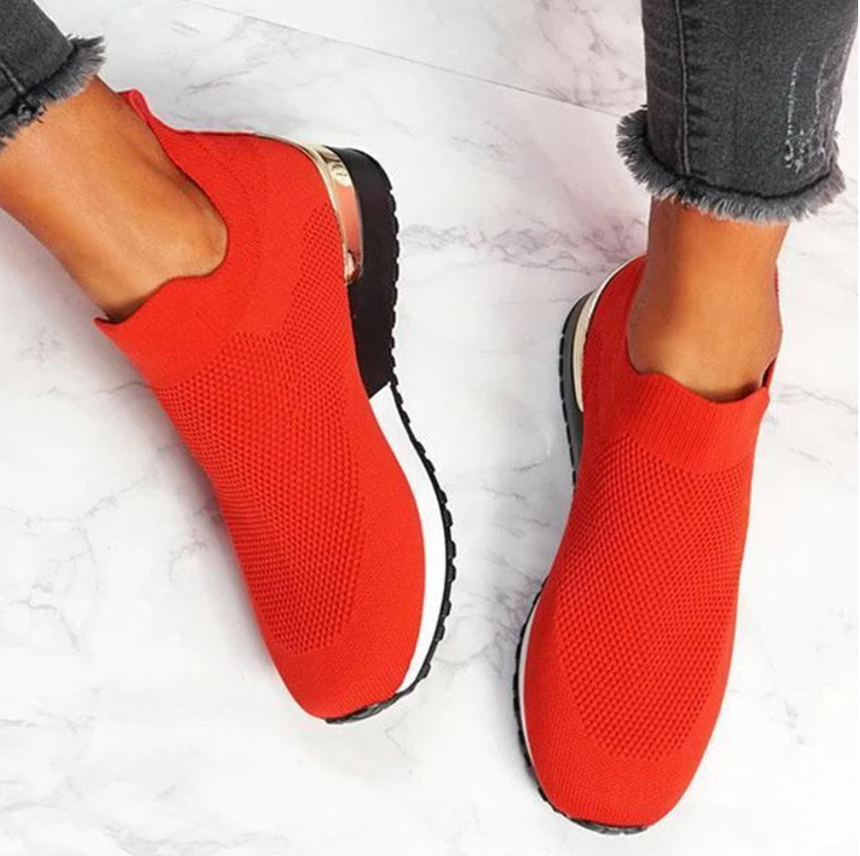 FlexiStep Baskets Slip-On pour Femmes