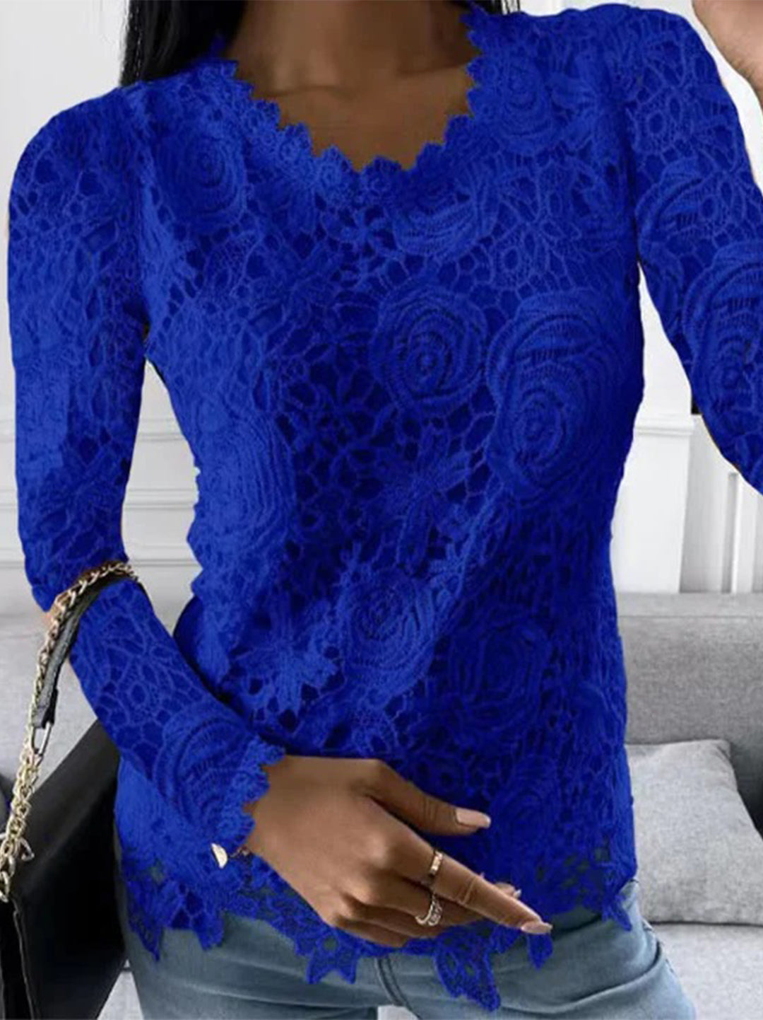 Ellie - Chemisier à manches longues pour femmes