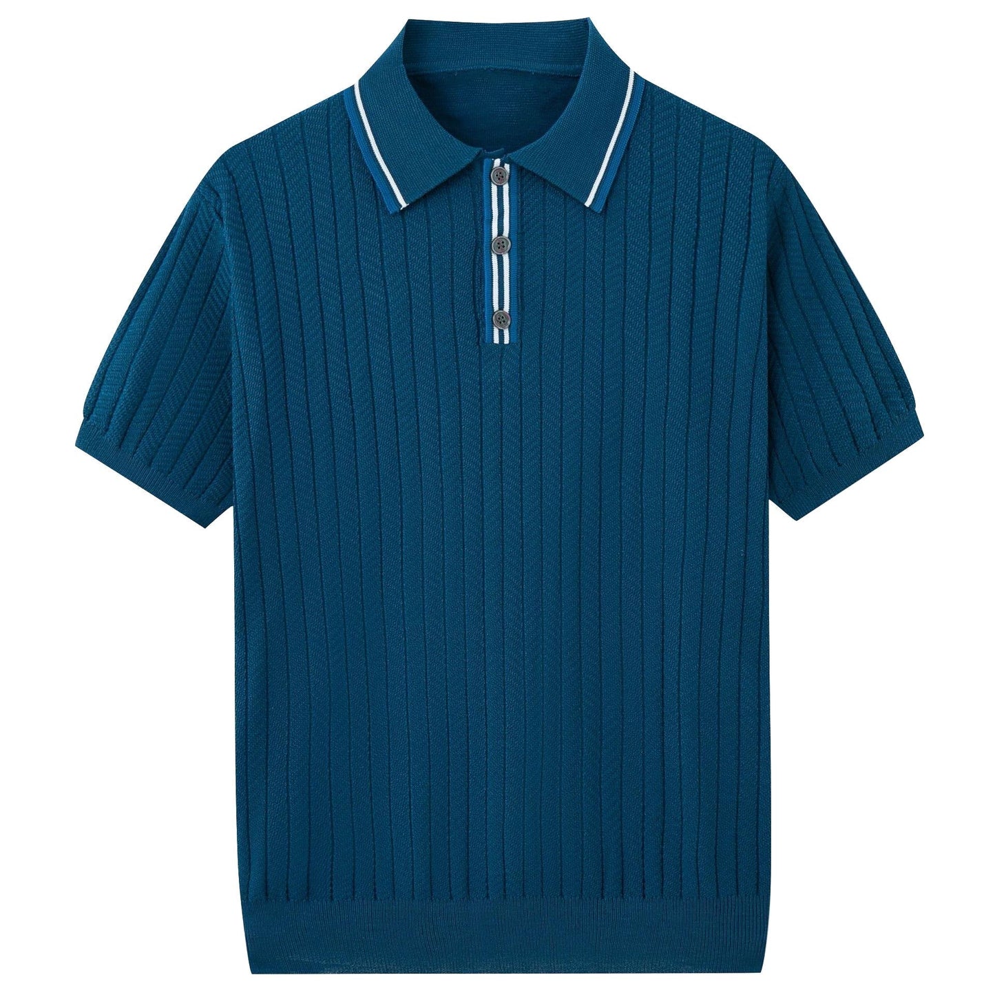 AMALFI - Knit Polo Pour Homme